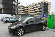 Schnelladepark in der Airport-Stadt. Foto: Senatspressestelle