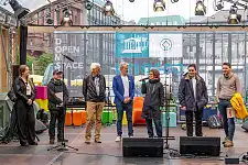 Public History-Talk zum Welterbe - Studierende und Lehrende der Universität Bremen. Fotos: Senatskanzlei/ Pat Leo 