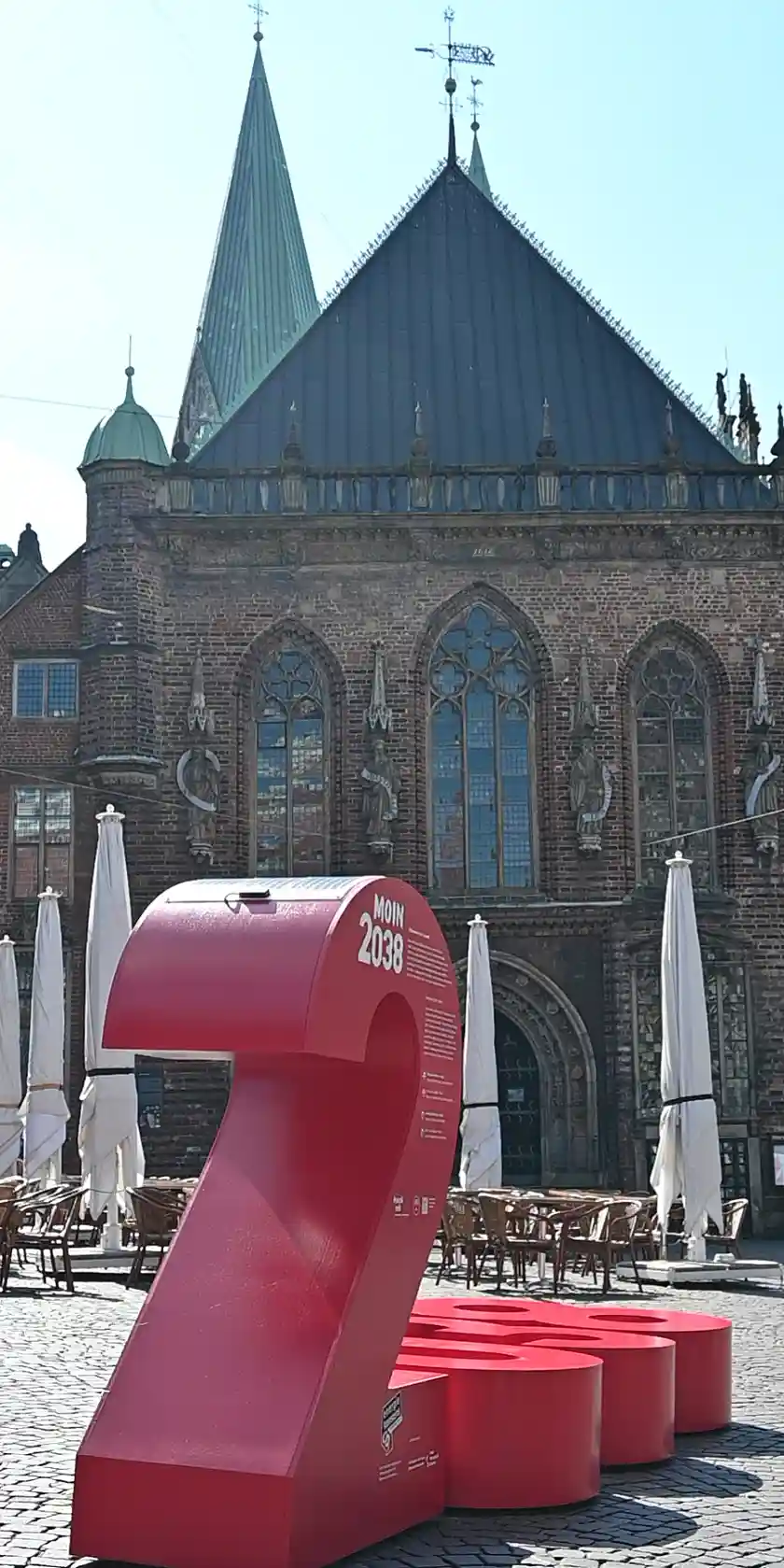 Die Zukunft passt perfekt in die Bremer Innenstadt am Liebfrauenkirchhof. Foto: Umweltressort