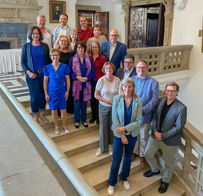 Gemeinsame Sitzung von Senat und Arbeitnehmerkammer im Bremer Rathaus. Foto: Senatspressestelle