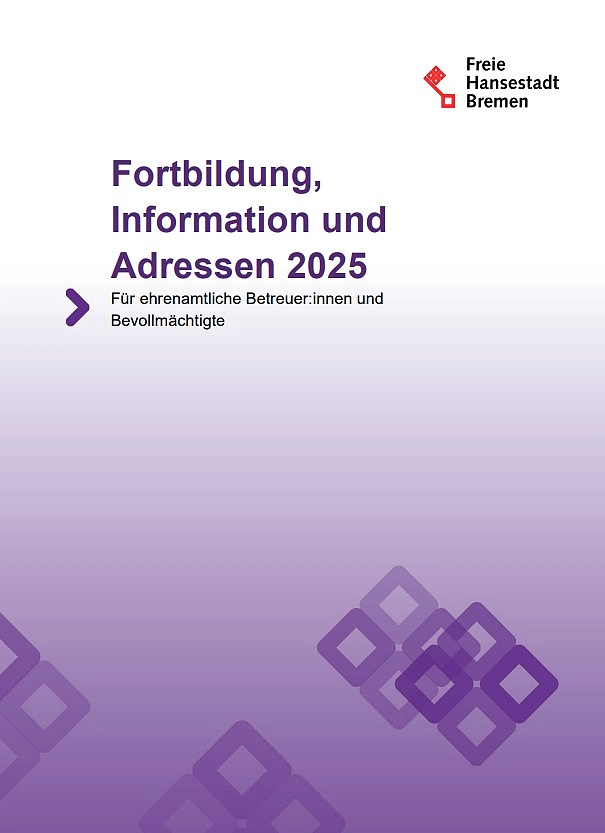 Das Deckblatt der Broschüre. 