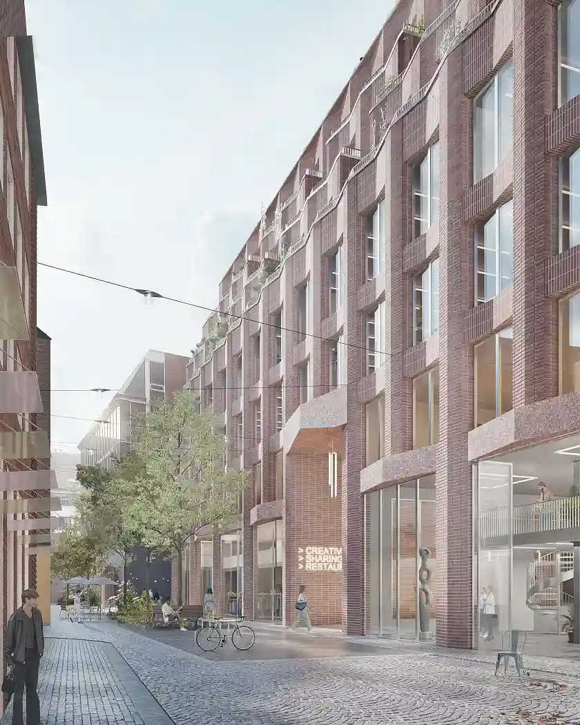 Ansicht Pelzerstraße. 