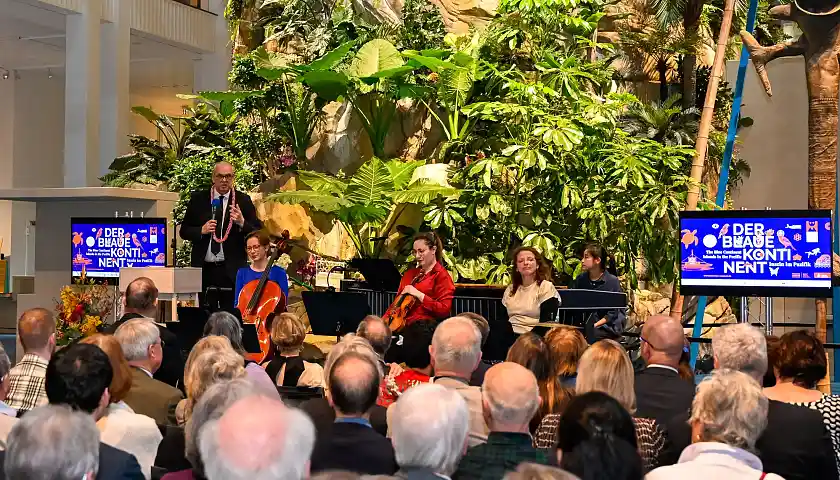 Bürgermeister Anderas Bovenschulte begrüßte die rund 500 Gäste. 