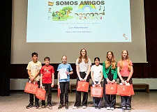 Auch die Gruppe Los Habenhausis aus der Klasse 6 der Oberschule Habenhausen war mit ihrem Theaterbeitrag auf Spanisch erfolgreich.