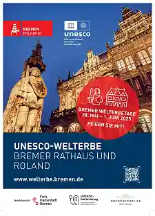Das Plakat zu den Bremer Welterbetagen 2025. 