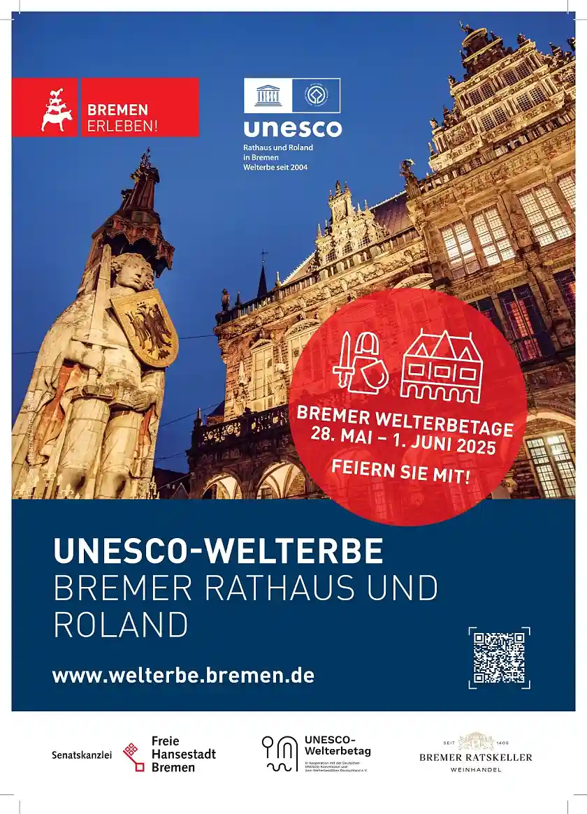 Das Plakat zu den Bremer Welterbetagen 2025. 