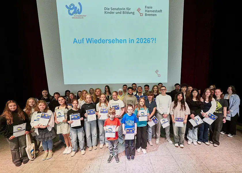 Viel mehr Kinder als in den Vorhaben haben sich am Europäischen Wettbewerb beteiligt.