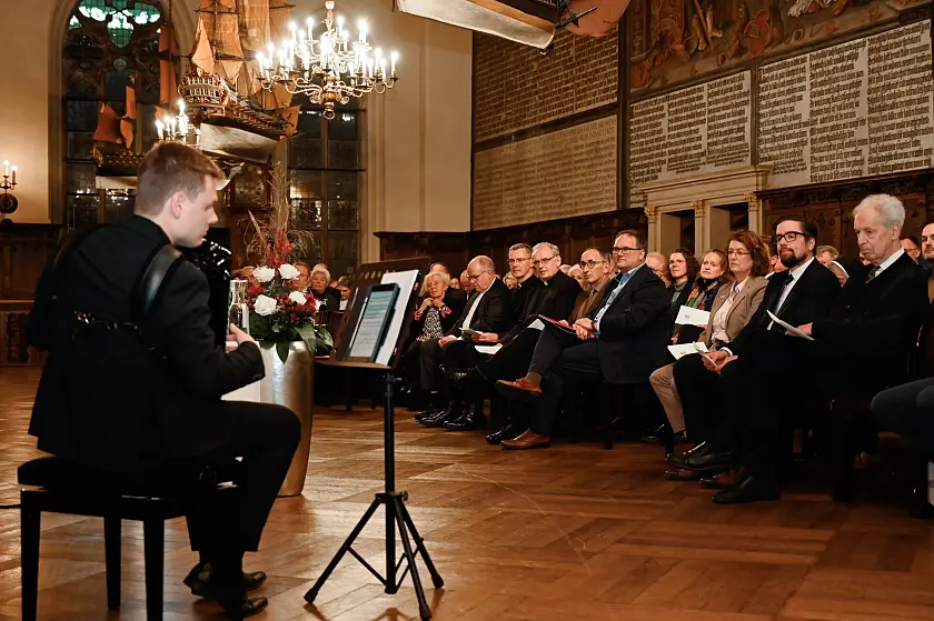 Der Willehad-Empfang wurde musikalisch begleitet. 