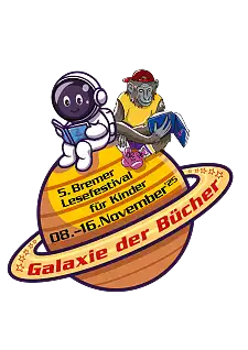 Das Logo der Galaxie der Bücher.