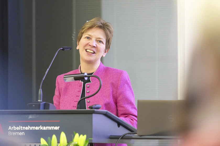 Justizsenatorin Claudia Schilling bei der Feier. 