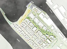 Piek 17 – Produktive Stadt am grünen Hafenbecken. 