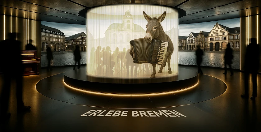 Entwurf der Ausstellung. 