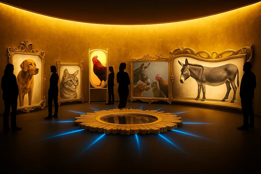 Jede Station spricht andere Emotionen an. 