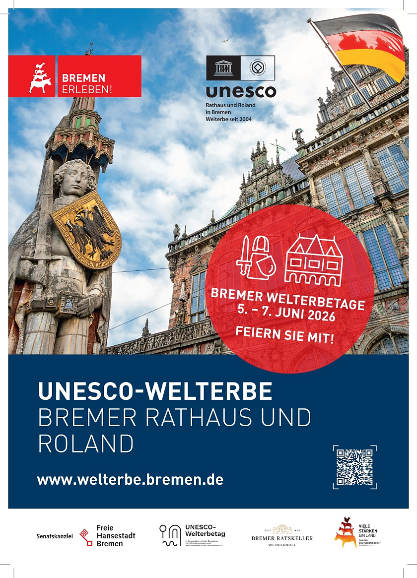 Plakat Bremer Welterbetage 2026 .