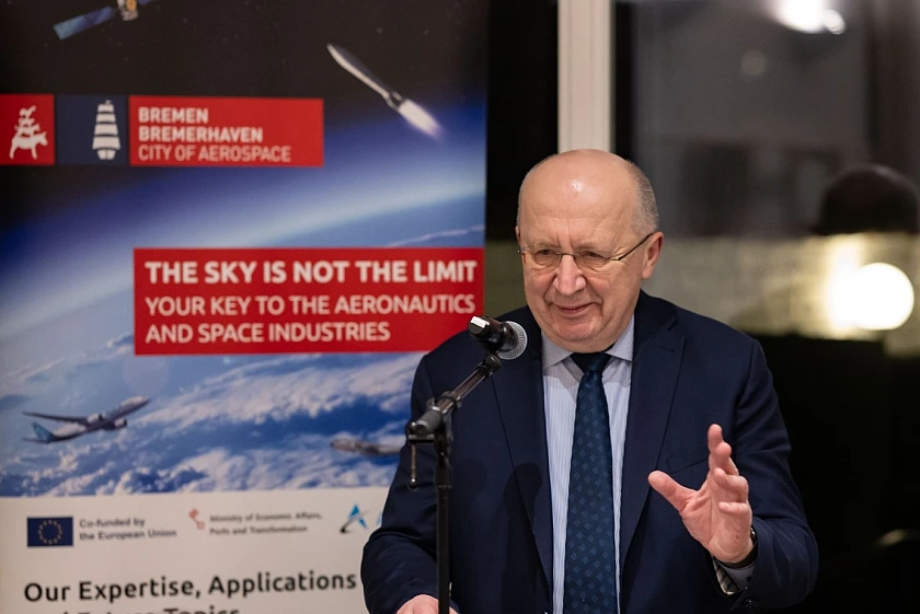 Andrius Kubilius, EU Kommissar für Verteidigung und Raumfahrt.