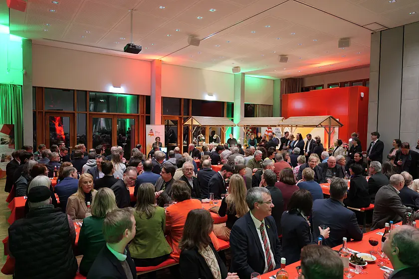 Die 69. Bremer Roland Runde in der Bremer Landesvertretung.