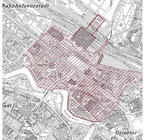 Erweiterte Verbotszone Bahnhofsvorstadt.