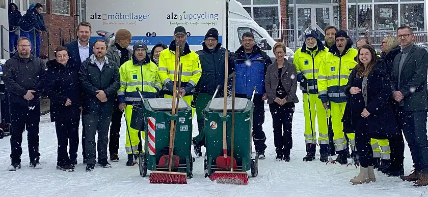 Fünf neue Umweltwächterinnen und -wächter sind ab sofort in Bremen-Nord im Einsatz. 