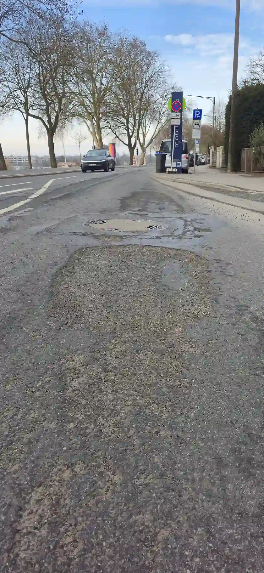 Ein Beispiel für die aktuelle Situation am Osterdeich Ecke Sielwall.