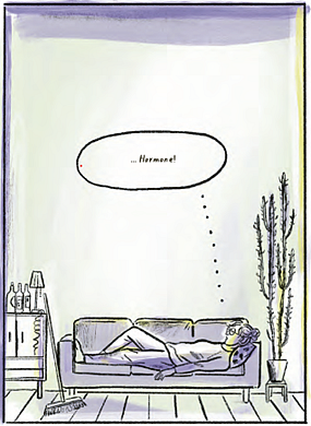 Bild aus der Graphic Novel Peri Meno. 