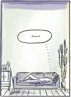 Bild aus der Graphic Novel Peri Meno. 