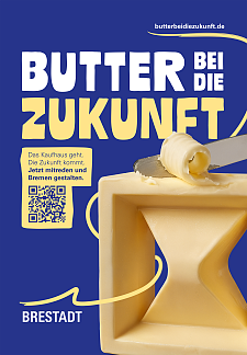Kampagnenbild Butter bei die Zukunft. 