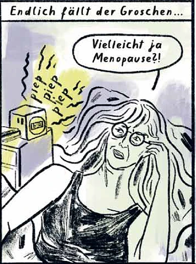 Bild aus der Graphic Novel Peri Meno. 