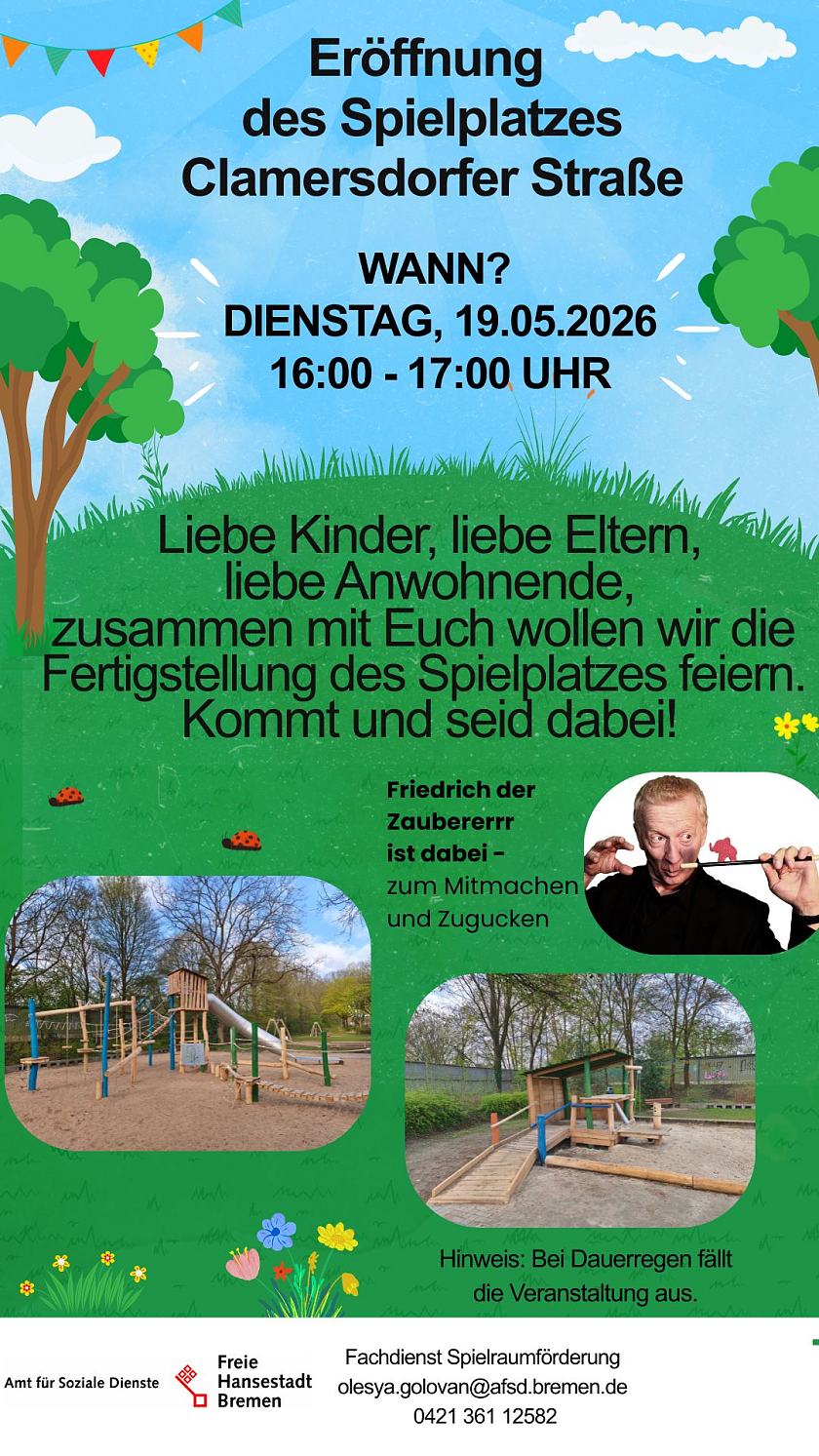 Das Plakat zur Einladung. 