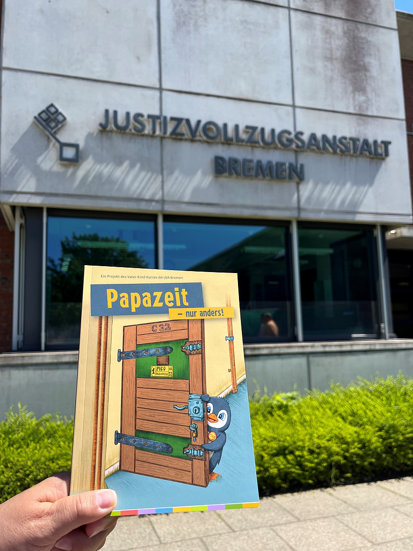 Papazeit – nur anders! – neues Buch für Kinder von Inhaftierten