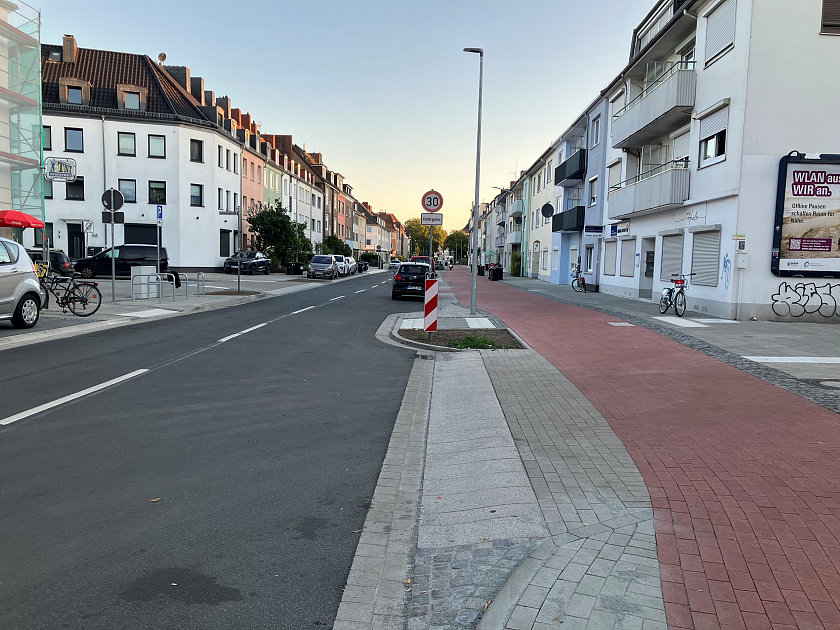 Seit Kurzem ist das Teilstück zwischen Nachtigallstraße und Stephanstraße fertiggestellt.