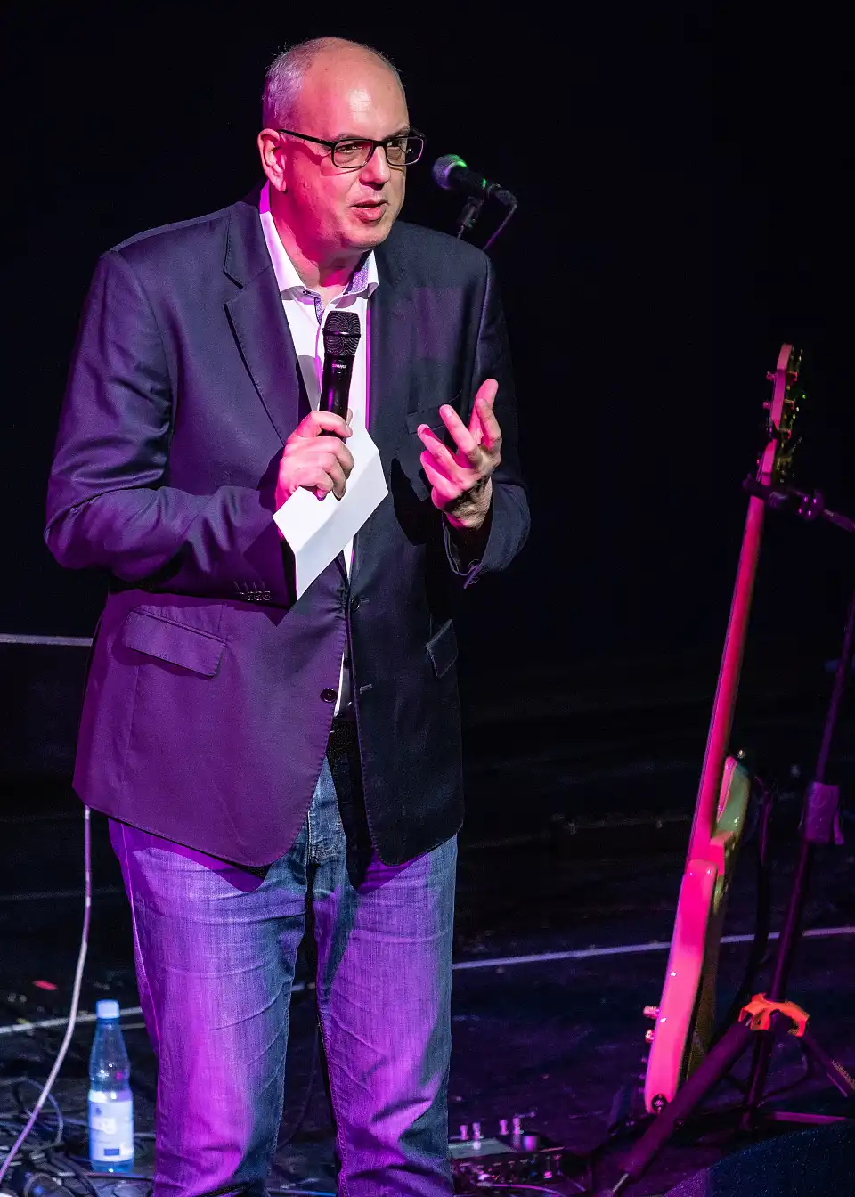 Bürgermeister Andreas Bovenschulte eröffnet die jazzahead! 2022. Foto: M3B GmbH/Kerstin Moebius