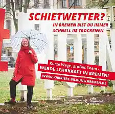 Bildungssenatorin Sascha Karolin Aulepp begrüßt gerne neue Lehrkräfte im Land Bremen.