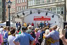 Blick auf die Bühne - "Bremen so frei" 2019 | Foto: Patrick Leo 