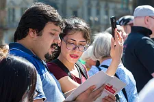 Impression vom Mitsingfest "Bremen so frei – ein Fest in 11 Liedern" | Foto: Patrick Leo 