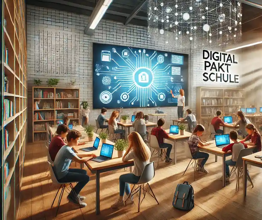 Bund und Länder wollen die Digitalisierung in der Schule vorantreiben. 