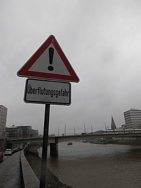 Überschwemmungsgefahr! Foto: Peter Lohmann