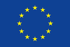 Foto der Flagge der Europäischen Union