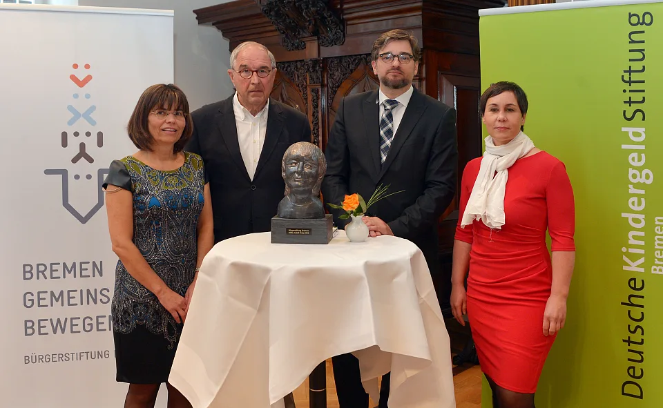 Verleihung Hilde-Adolf-Preis - Bildnachweis: © Bürgerstiftung Bremen, Fotograf Michael Bahlo 