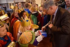 Die ersten Spenden kamen vom Bürgermeister