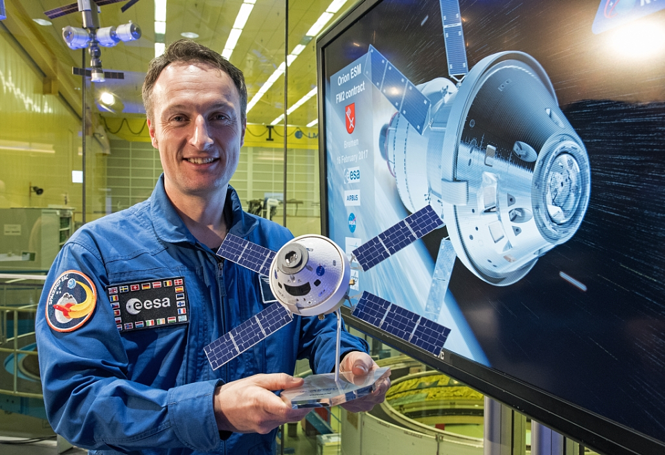 ESA-Astronaut Dr. Matthias Maurer 