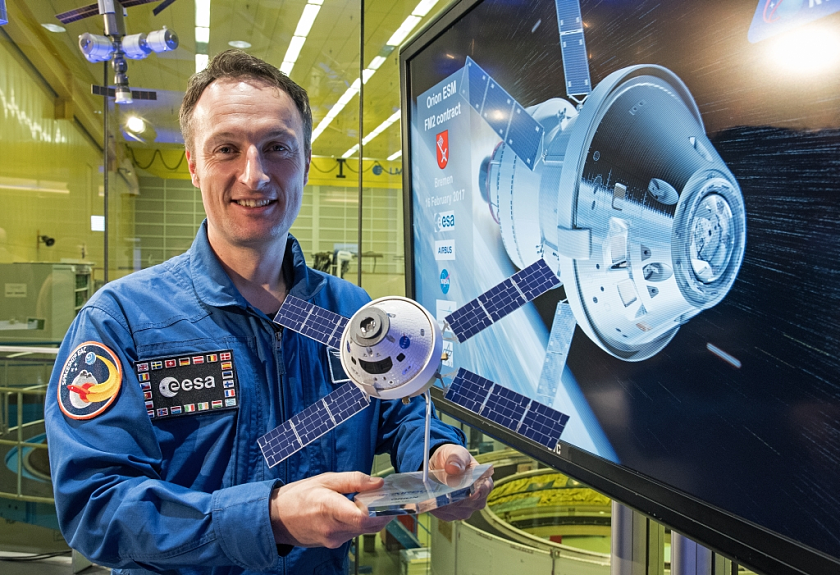 ESA-Astronaut Dr. Matthias Maurer 