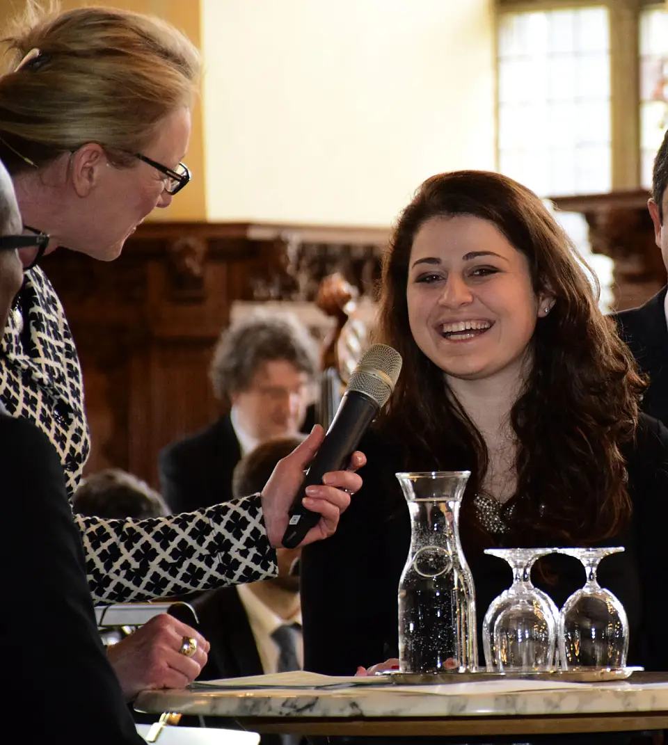 Katja Pietsch im Gespr&auml;ch mit Mariyam Beglaryan