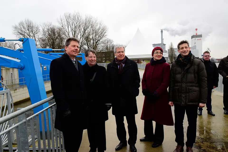 Besuch Bundeministerin Hendricks in Bremen