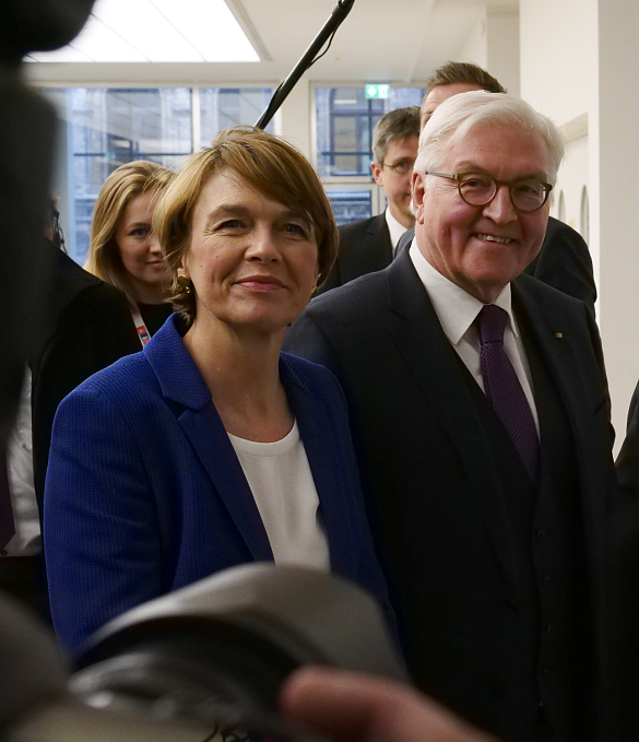 Bundespräsident Steinmeier und Elke Büdenbender