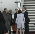 Begrüßung am Flughafen