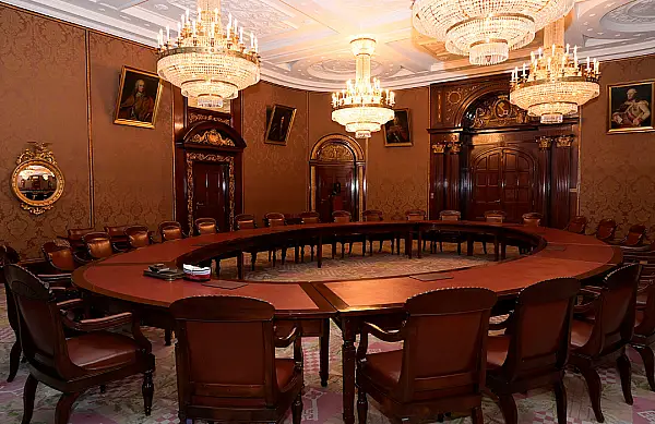 Ein Blick in den Senatssaal des Bremer Rathauses.